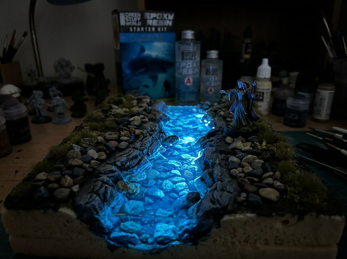 LED-belysning i terräng